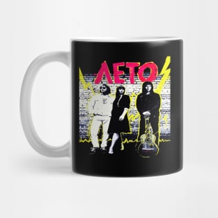 Leto Russian Rock 80's Mug